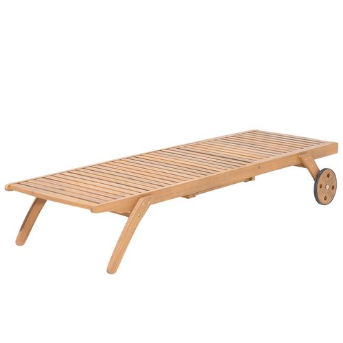 Transat Avec Coussin Cesana Premium Acacia Gris Clair