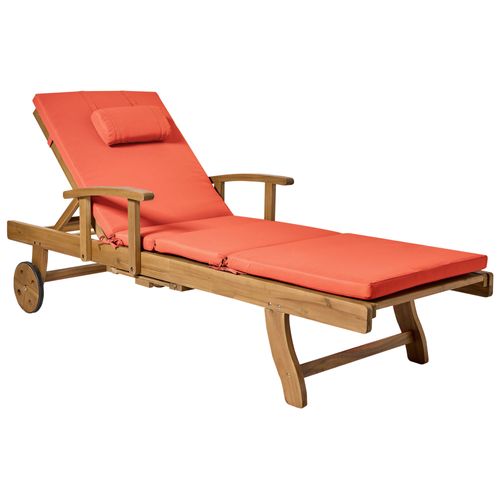 Transat Avec Coussin Java Premium Acacia Rouge
