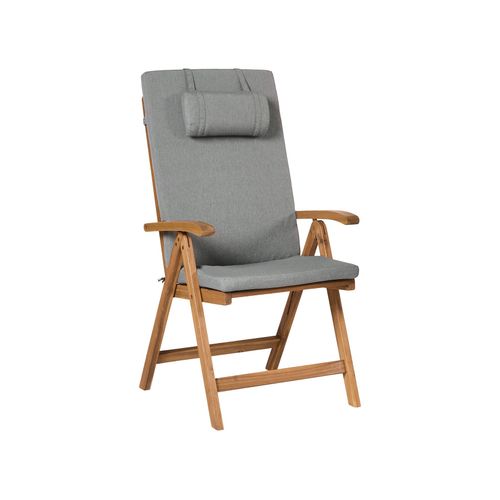 Lot De 2 Coussins De Jardin Java/amantea Premium 50 X 70 Cm Mélange De Gris