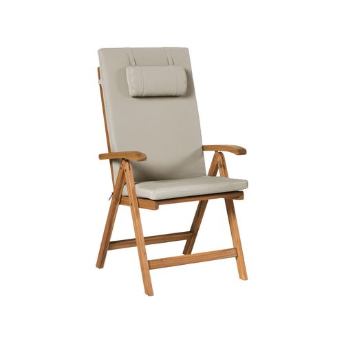 Salle à Manger De Jardin 6 Places Java Premium Acacia Taupe