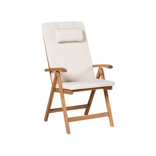 Salle à Manger De Jardin 6 Places Java Premium Acacia Beige Clair