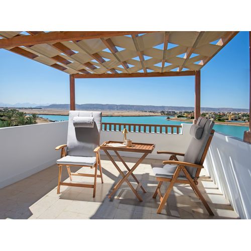 Ensemble Bistrot Java Premiuim Acacia Gris Clair