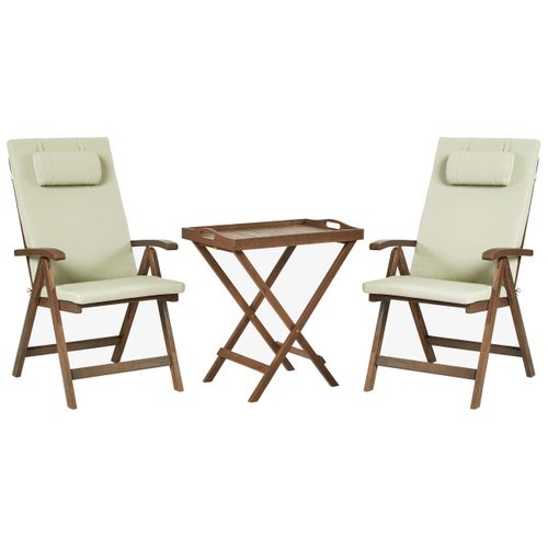 Ensemble Pour Bistro Amantea Premium Acacia Vert