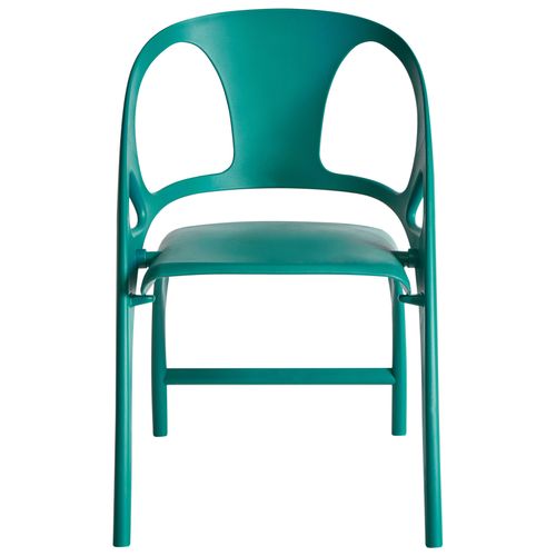 Lot De 4 Chaises De Jardin Pliant Nemi Bleu Paon