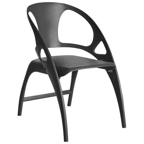 Lot De 4 Chaises De Jardin Nemi Pliant Noir