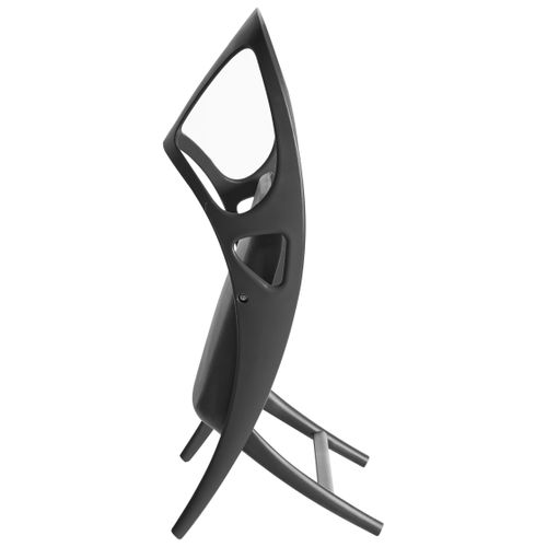 Lot De 4 Chaises De Jardin Nemi Pliant Noir