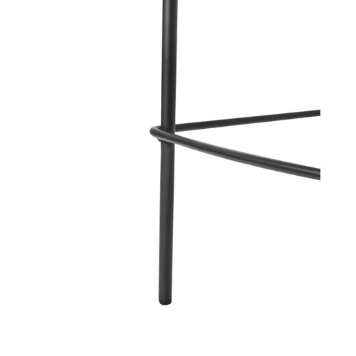 Lot De 2 Chaises De Bar Duette Velours Beige Clair