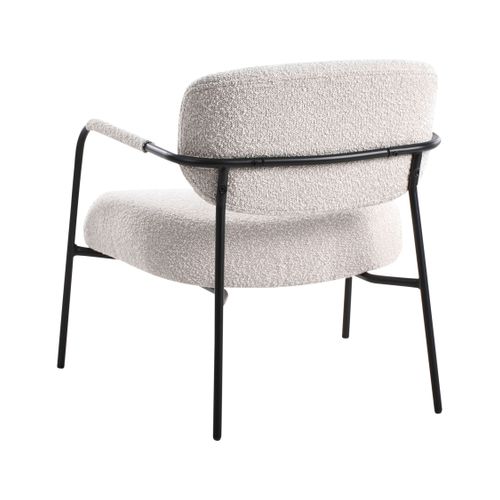 Fauteuil Ausvika Tissu Beige Clair