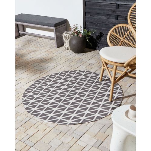 Tapis D'extérieur Panaji Gris D. 120 Cm