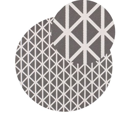 Tapis D'extérieur Panaji Gris D. 120 Cm