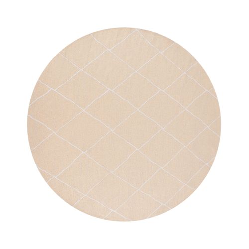 Tapis D'extérieur Gwalior Beige Ø 160 Cm