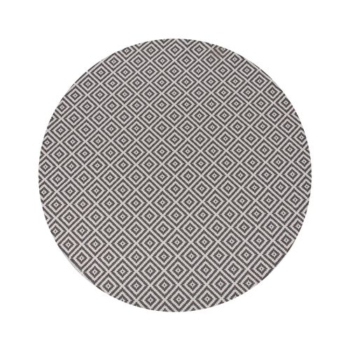 Tapis D'extérieur Thrissur Gris Ø 160 Cm