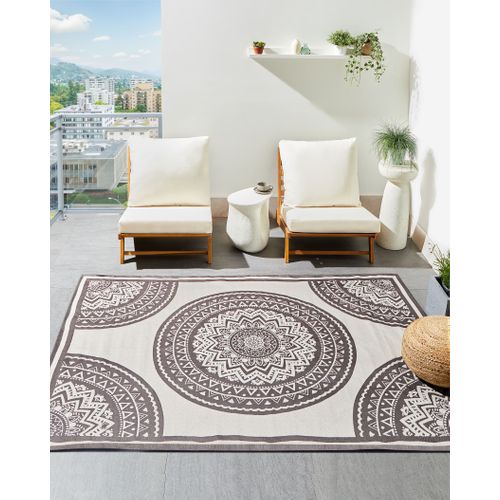 Tapis D'extérieur Nellore Gris 160 X 230 Cm