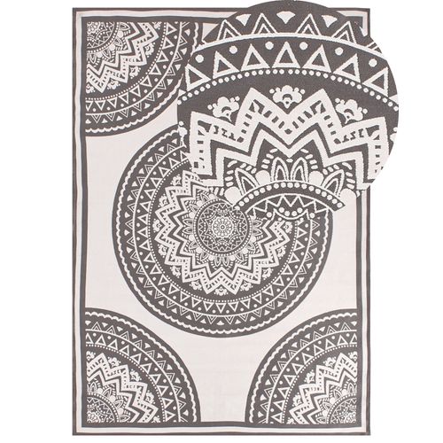 Tapis D'extérieur Nellore Gris 160 X 230 Cm