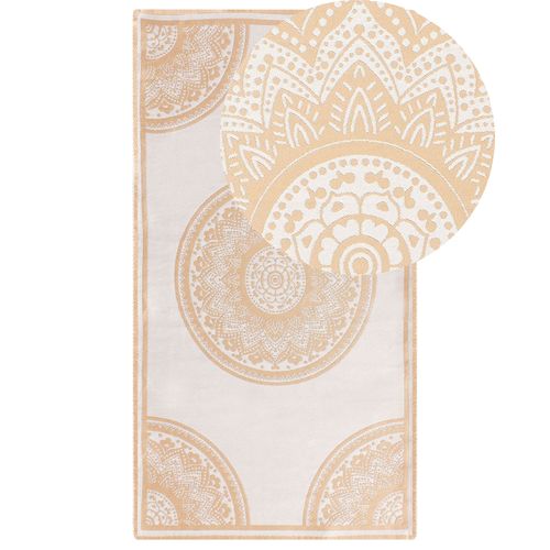 Tapis D'extérieur Hubli Beige 80 X 150 Cm