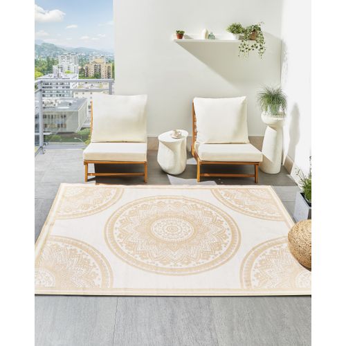 Tapis D'extérieur Hubli Beige 160 X 230 Cm