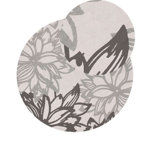 Tapis D'extérieur Solapur Gris Ø 160 Cm