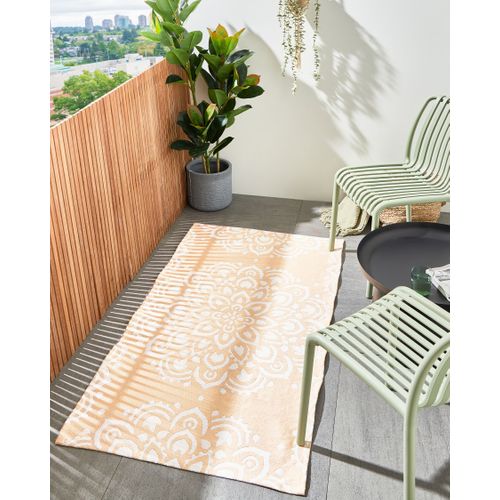 Tapis D'extérieur Karwar Beige 80 X 150 Cm