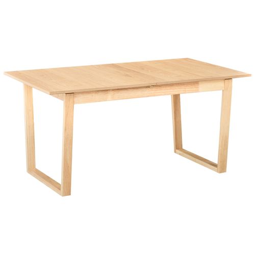 Table De Salle à Manger Extensible Camden Frêne Clair 160/200 Cm 95 Cm