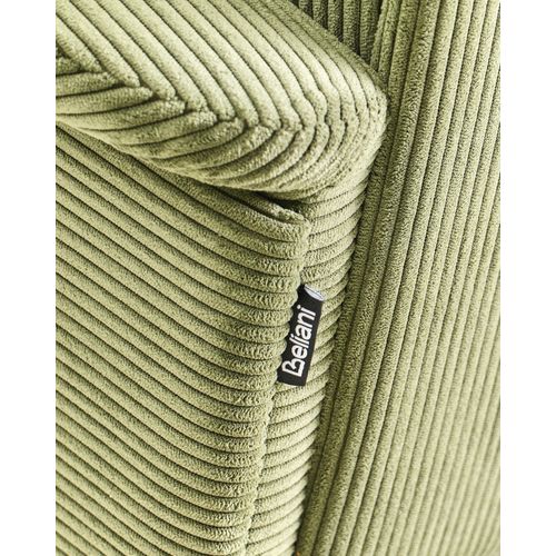 Fauteuil Svalov Velours Côtelé Vert