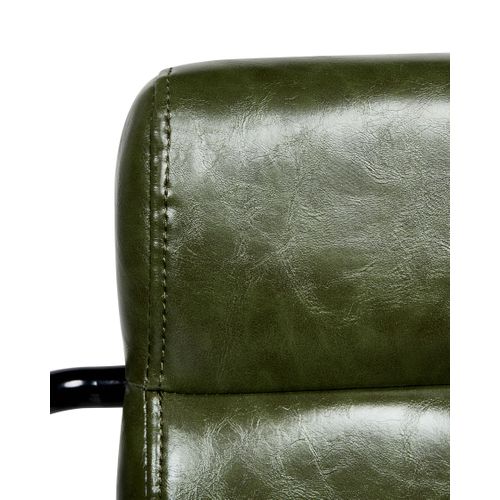 Chaise De Bureau Candor Cuir Pu Vert Foncé