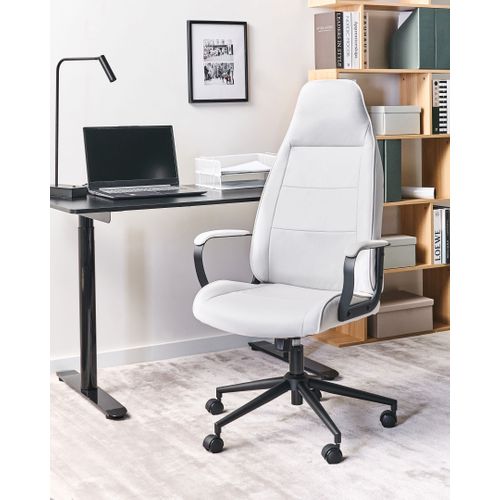 Chaise De Bureau Rebel Tissu Blanc Cassé