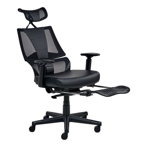 Chaise De Bureau Creator Cuir Pu Noir