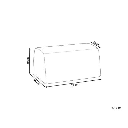 Pouf Sinclair Bouclé Beige