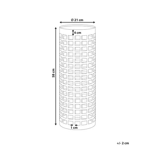 Porte-parapluie Malabo Métal Cuivré