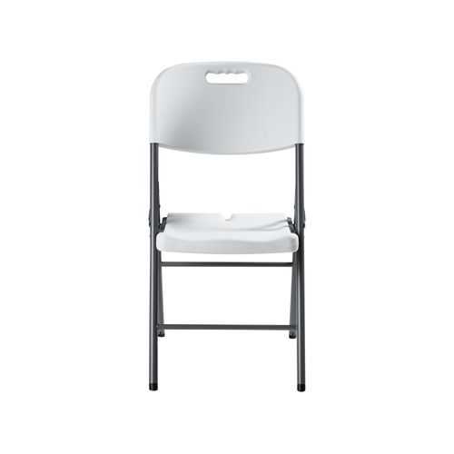 Salle à Manger De Jardin 6 Places Cugnoli Pliant Blanc