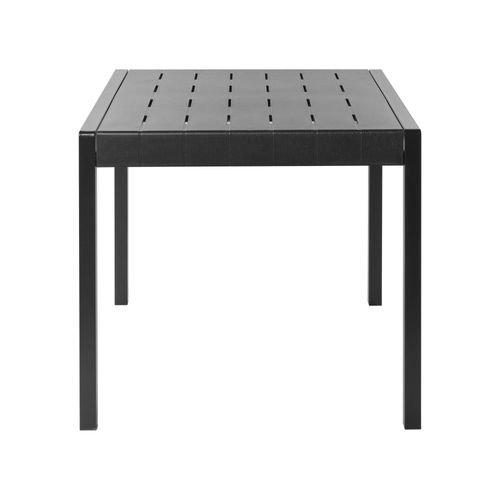 Table De Salle à Manger De Jardin Bartica 81 Cm 84 Cm Noir