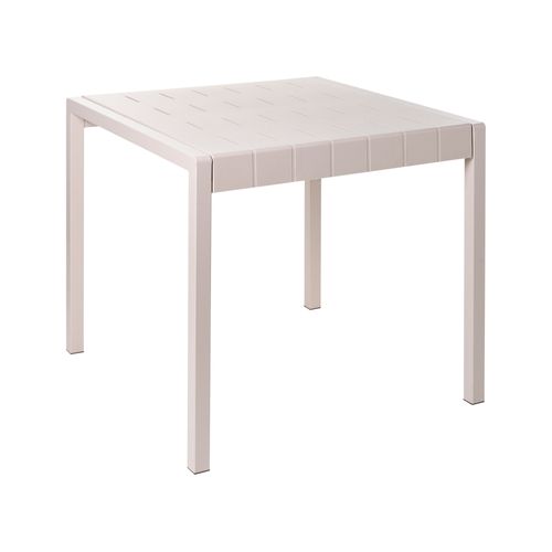 Table De Salle à Manger De Jardin Bartica 81 Cm 84 Cm Beige