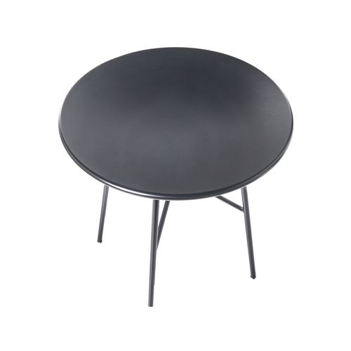 Table Bistrot Taltal 64 Cm 64 Cm Métal Noir