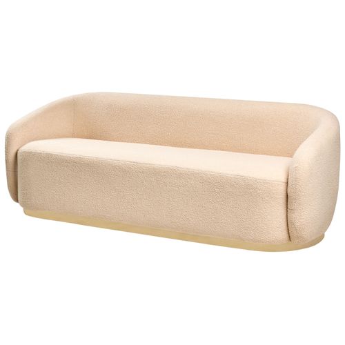 Canapé 2 Places Sipo Bouclé Beige