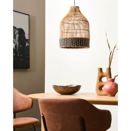 Lampe Suspension Gilo Rotin Naturel