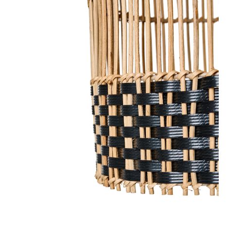 Lampe Suspension Gilo Rotin Naturel