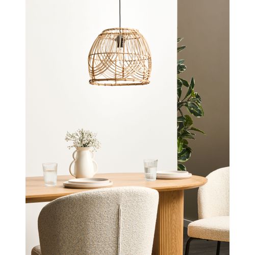 Lampe Suspension Postrero Rotin Naturel