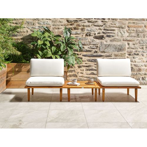 Ensemble De Housses De Coussins D'extérieur Frascati Blanc Cassé