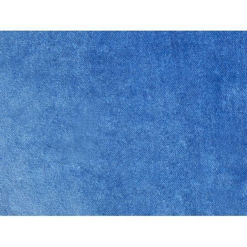 Pouf Gotha Velours Bleu