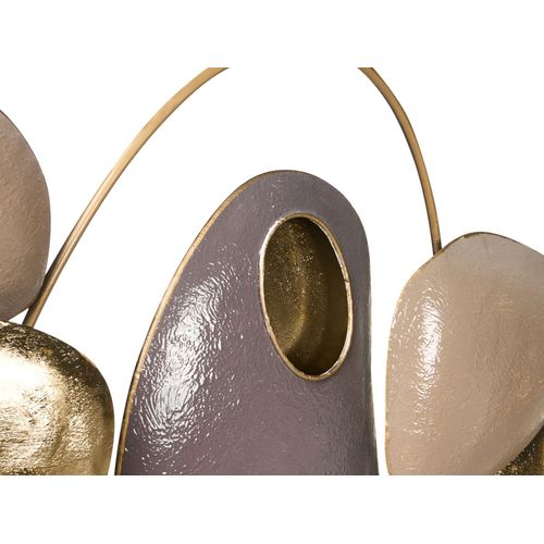 Décoration Murale Clane Métal 46 Cm Doré