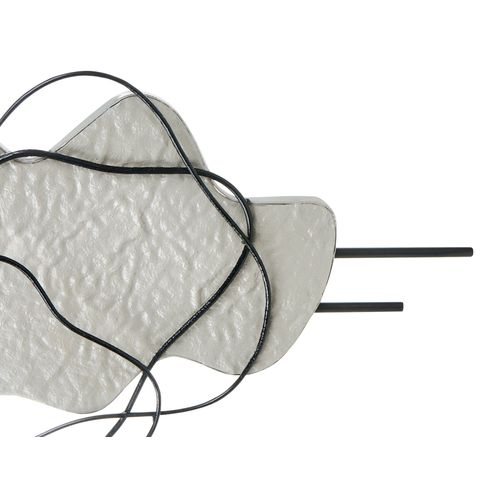 Décoration Murale Sallins Métal 48 Cm Noir