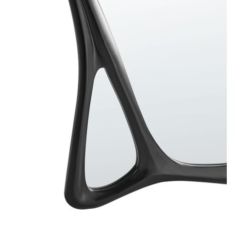 Miroir Lanester 70 Cm 100 Cm Noir