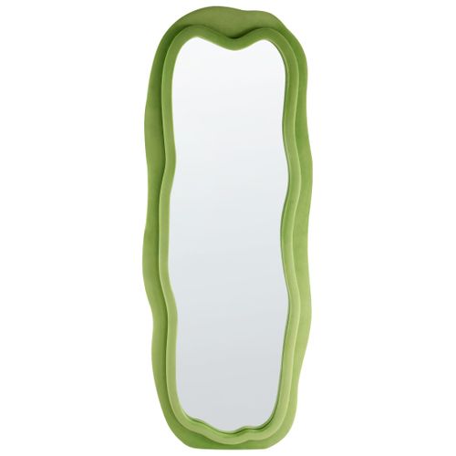 Miroir Beaune 56 Cm 160 Cm Velours Vert