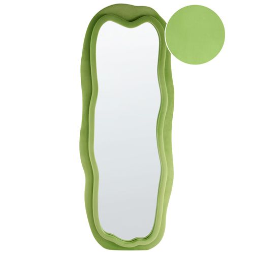 Miroir Beaune 56 Cm 160 Cm Velours Vert