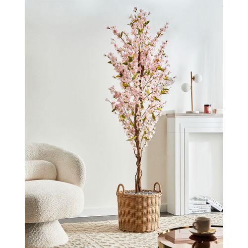 Plante Artificielle Sakura 185 Cm Rose
