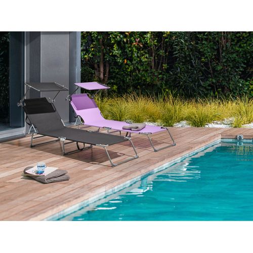 Transat Foligno Métal Noir