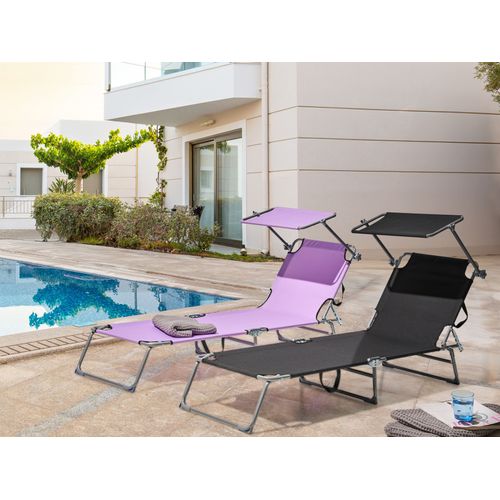 Transat Foligno Métal Noir