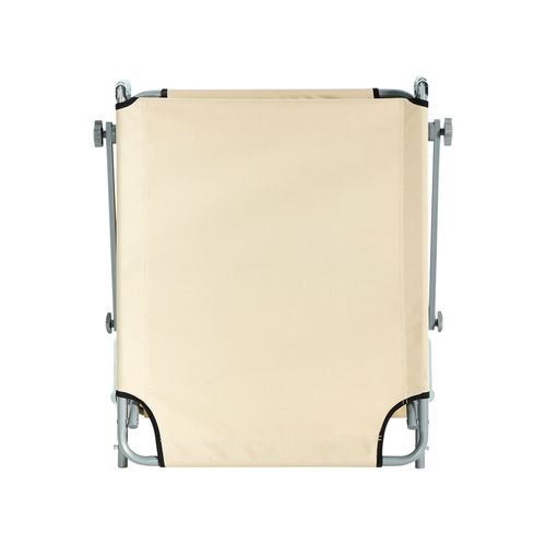 Transat Foligno Métal Beige