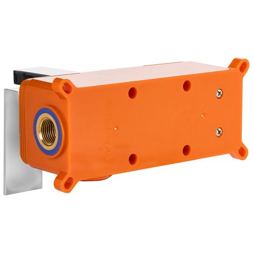 Robinet De Lavabo Mural Antofagasta Laiton Argenté