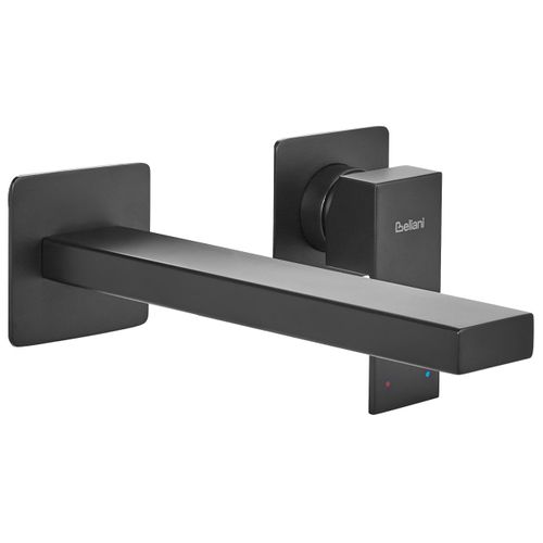 Robinet De Lavabo Mural Antofagasta Laiton Noir